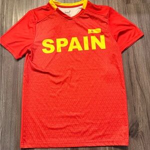 Red Spain Soccer Jersey